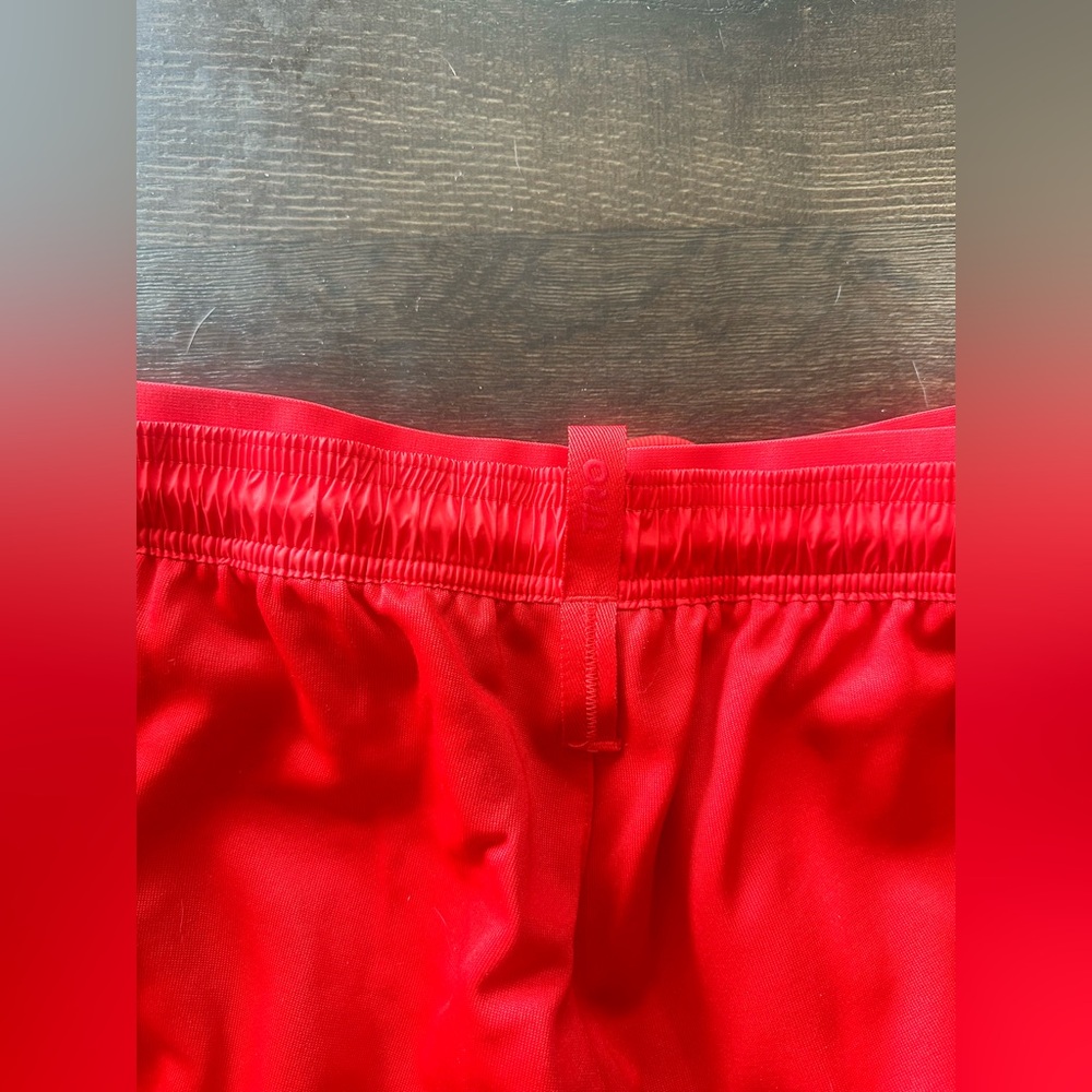 adidas Red and Black Track Pants - Picture 4 of 5